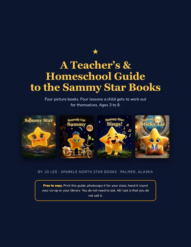 Cover of the Sammy Star Teacher's and Homeschool Guide